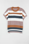 Striped Knit Tee