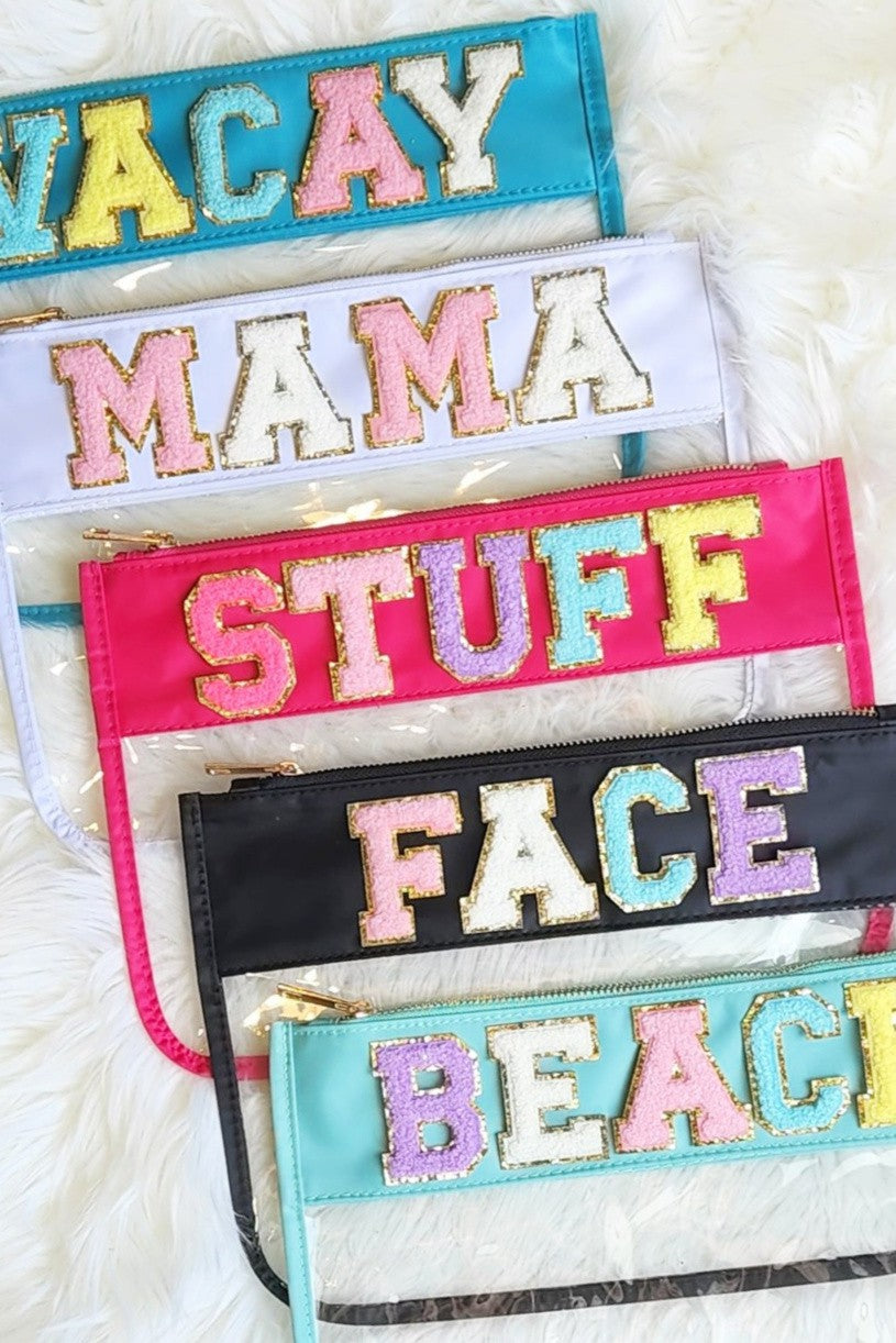 Letter Clear Pouch