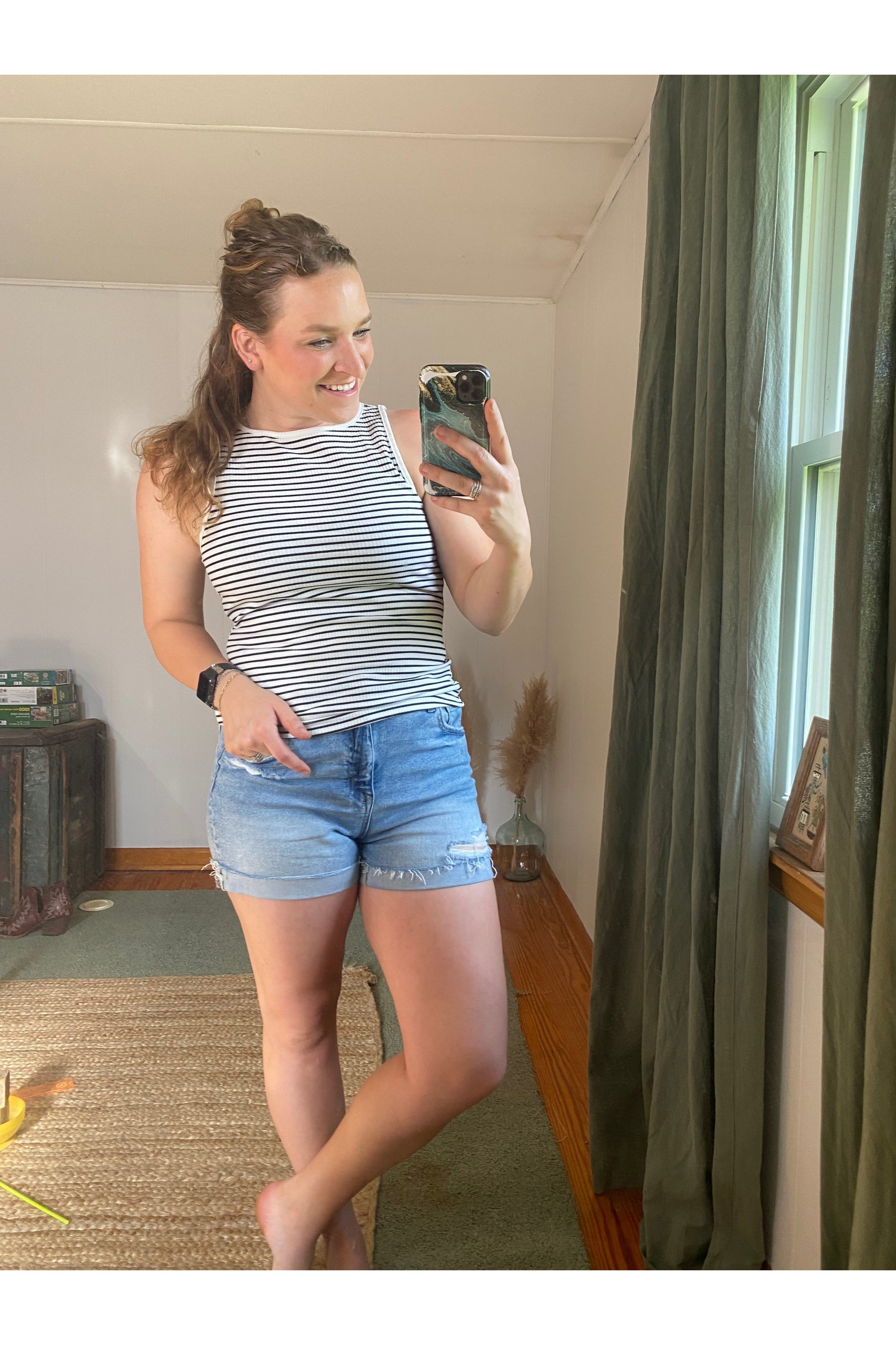 Cama Stripe Tank