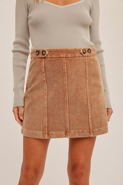 Corduroy Skirt