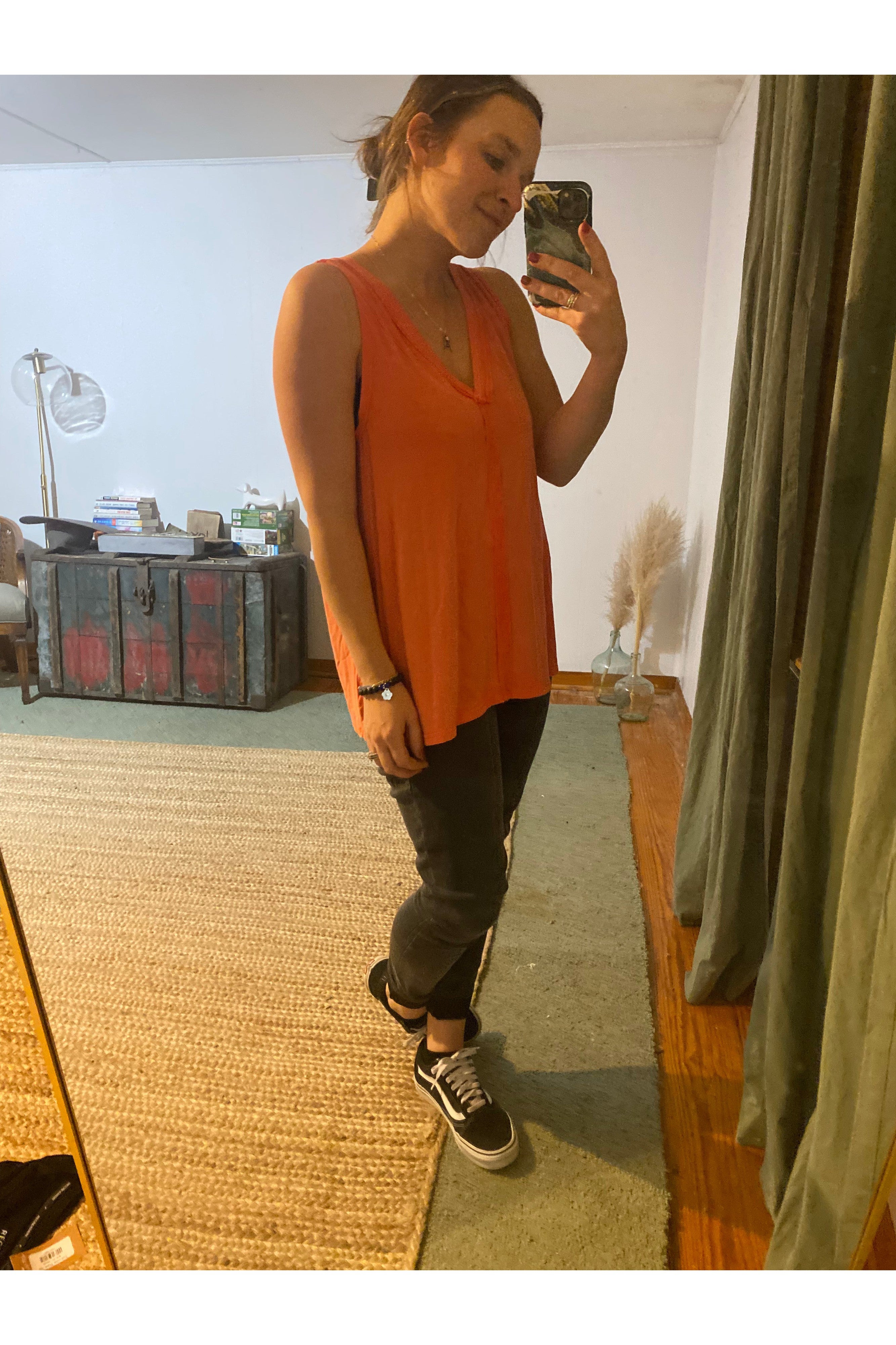 Hot Coral Tank