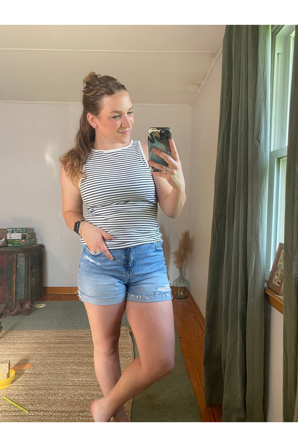 Cama Stripe Tank