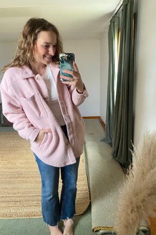 Blush Fleece Jacket
