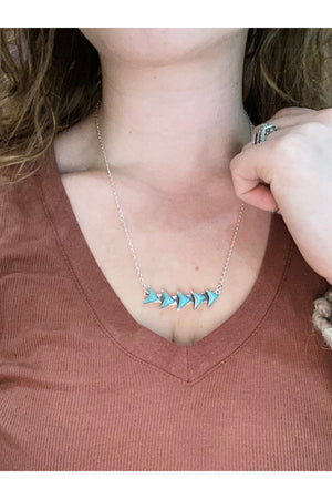 Arrow Bar Necklace