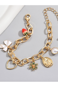 Strawberry Charm Bracelet