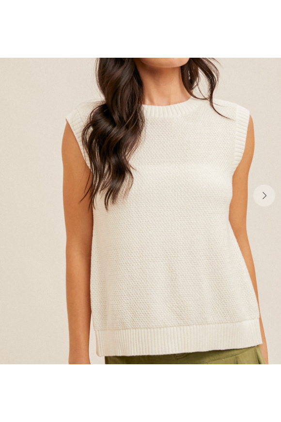 Open Back Tie Sweater