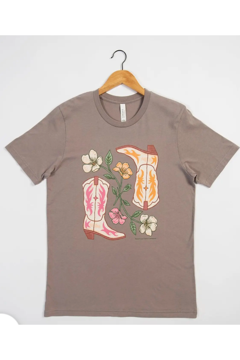 Cowgal Boot Tee
