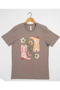 Cowgal Boot Tee