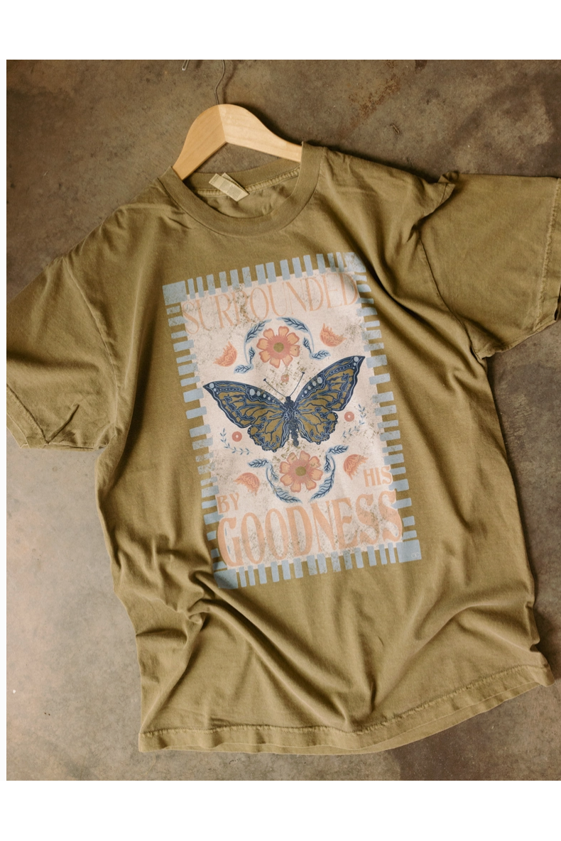 Surrounded By His Goodness Tee