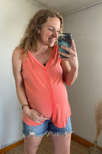 Hot Coral Tank