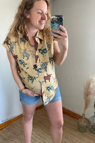 Longhorn Buttonup