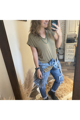 Olive Tee